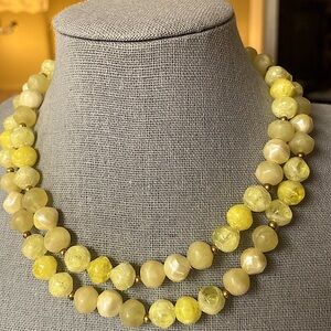 Vintage “Lisner” stamped necklace